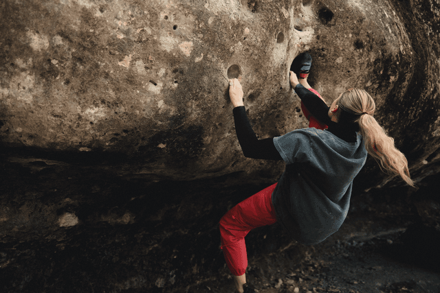 Jaz climbing portfolio work